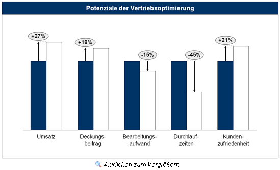 Anklicken zum Vergrößern Potenziale der Vertriebsoptimierung
