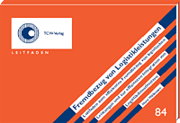 Fremdbezug von Logistikleistungen Leitfaden zum effizienten Fremdbezug von logistischen Leistungen und zur effizienten Integration von Logistikdienstleistern Fremdbezug von Logistikleistungen Leitfaden zum effizienten Fremdbezug von logistischen Leistungen und zur effizienten Integration von Logistikdienstleistern