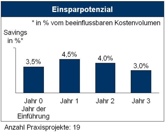 Langfristige Einsparpotenziale durch ein risikoorientiertes Beschaffungsmanagement