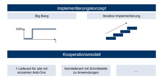 Die Einführungsstrategie ist abhängig von Unternehmenszielen und -kultur