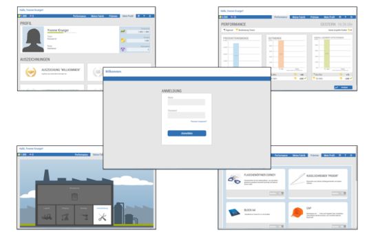 Spielifizierungsplattform für die Produktion